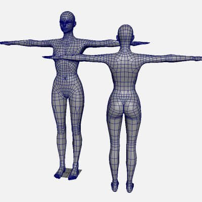 Female Base Mesh