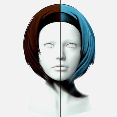 Female Hair - Bob Style