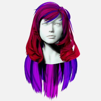 Female Layred Hair