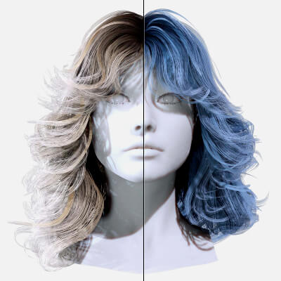 Female Long Layred Hair Cut