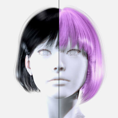 Female Messy Bob Hairstyle