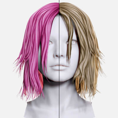 Female Short Messy Hair