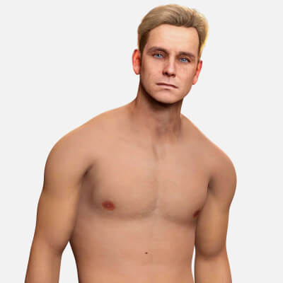 Homelander The Boys - Base Mesh