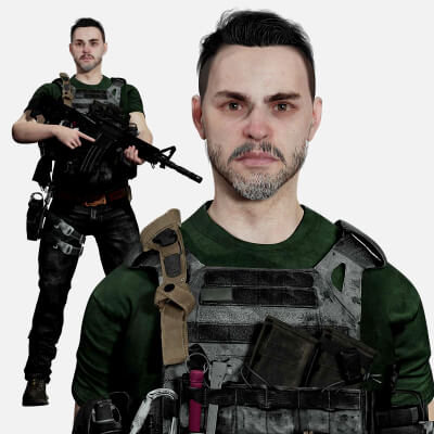 Maple Sentinel - Kiven in Melitirian Attire