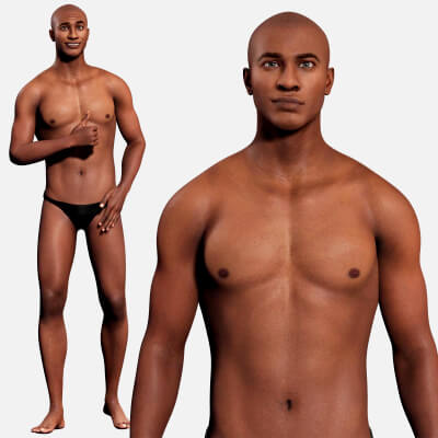 Marcus - Realistic Man Base Mesh