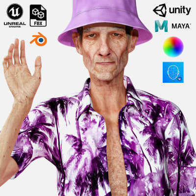 Old Man Tourist