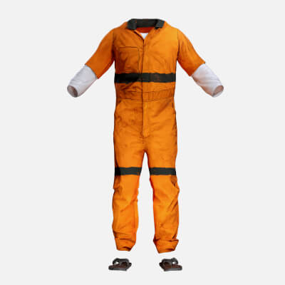 Prisoner Jumpsuit - Realistic Outfit