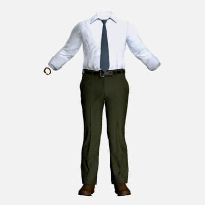 Professional Office Outfit Shirt Tie