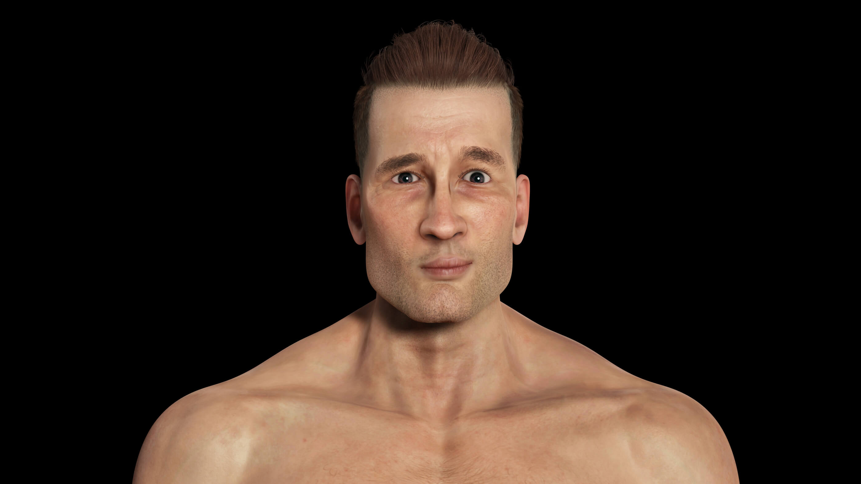 Basic Man G1 - 3D Model by khaloui