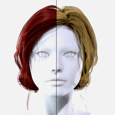 Female Bun Pigtail Hairstyle