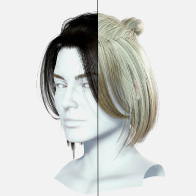 Female Hair 7