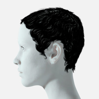 Female Hair Afro