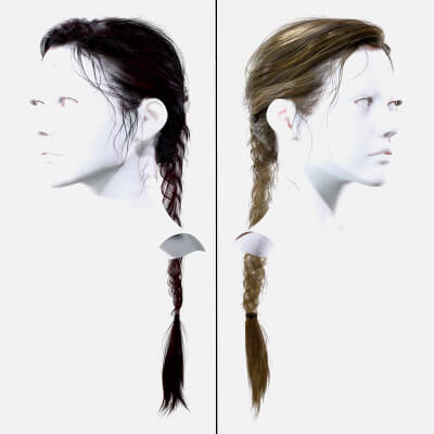 Female Hairstyle - Long Braid