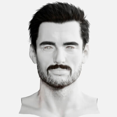 Hair Beard Brows Mustache P1