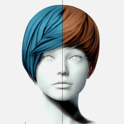 Realistic Hair for Child