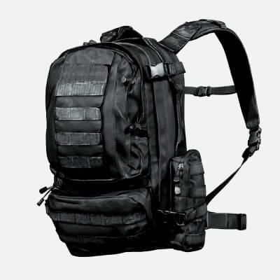 Realistic Urban Combat Backpack - Game Ready Asset
