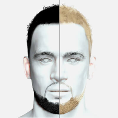 Short Curly Hair for Man