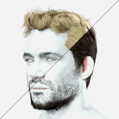 Short Messi Hair Style - Man