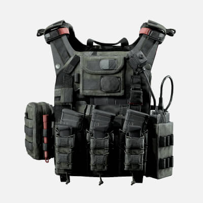 Special Forces Tactical Vest Game Ready