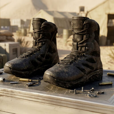 SWAT High-Top Tactical Footwear