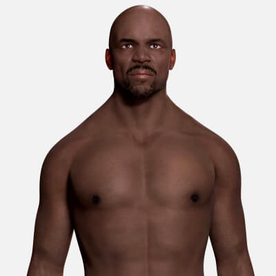 Terry Crews Realistic African American Man