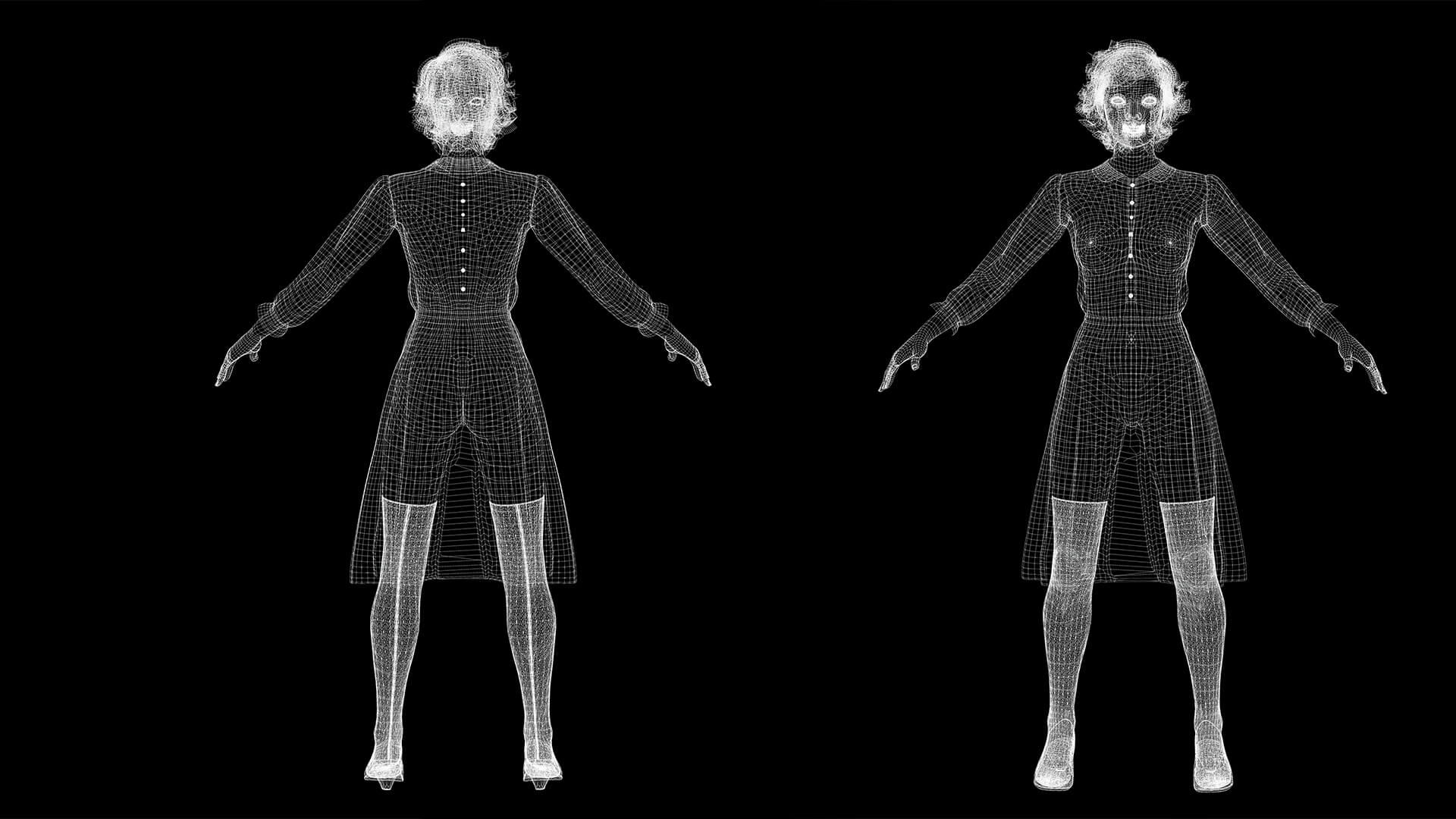 The Queen Gambit Anya Taylor Joy 3D Model by khaloui