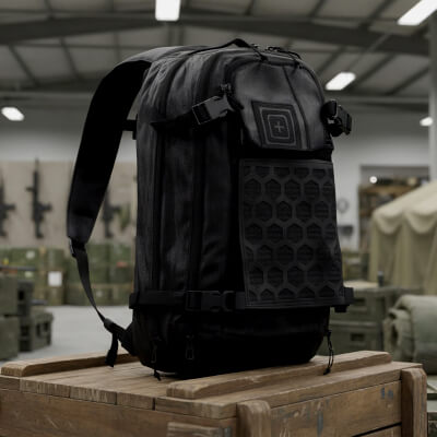 Urban Survivalist Backpack - Black