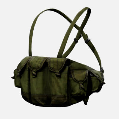 Vintage Military Armor Vest - Realistic