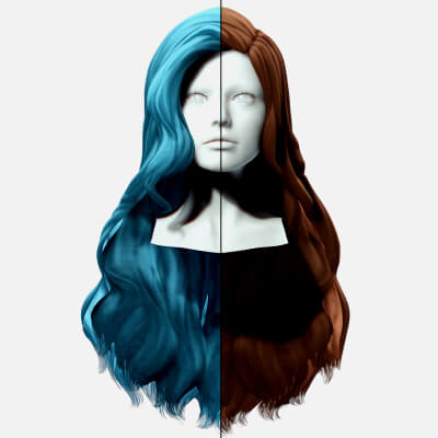 Wavy Long Hair
