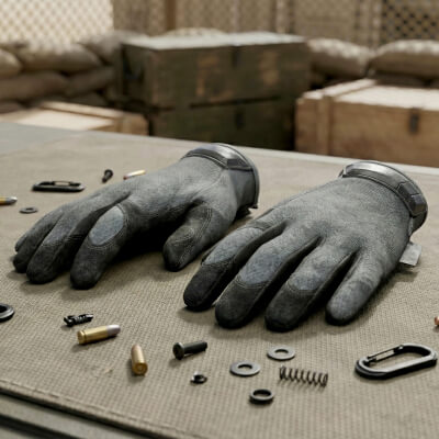Wolf Grey Special Ops Shooting Gloves