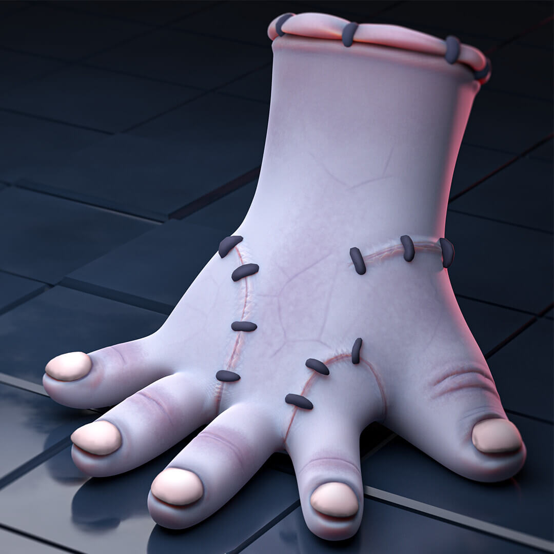 The Thing (Stylized Hand Character from The Addams Family)