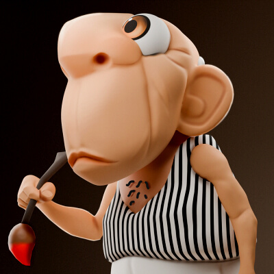 Pablo Picasso by Khatri3d