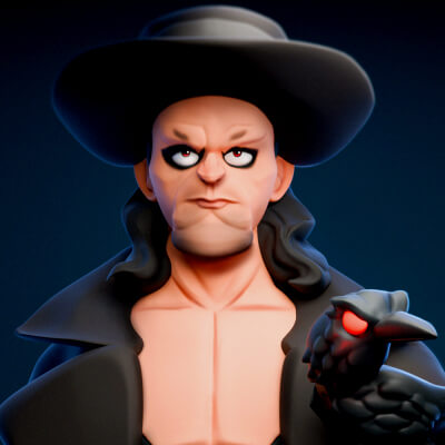 The Undertaker Stylized Figurine