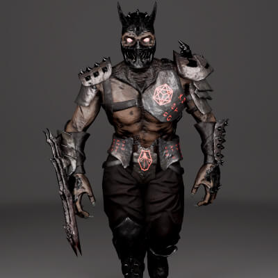 Low Poly Undead 1