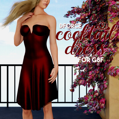 dForce Cocktail Dress for G8F