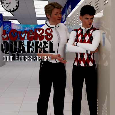 Lovers Quarrel - Poses for G8M