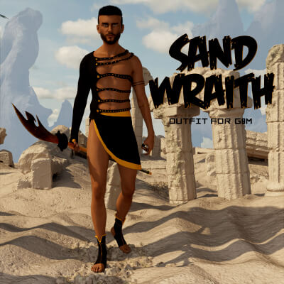 dForce Sand Wraith Outfit for G8M