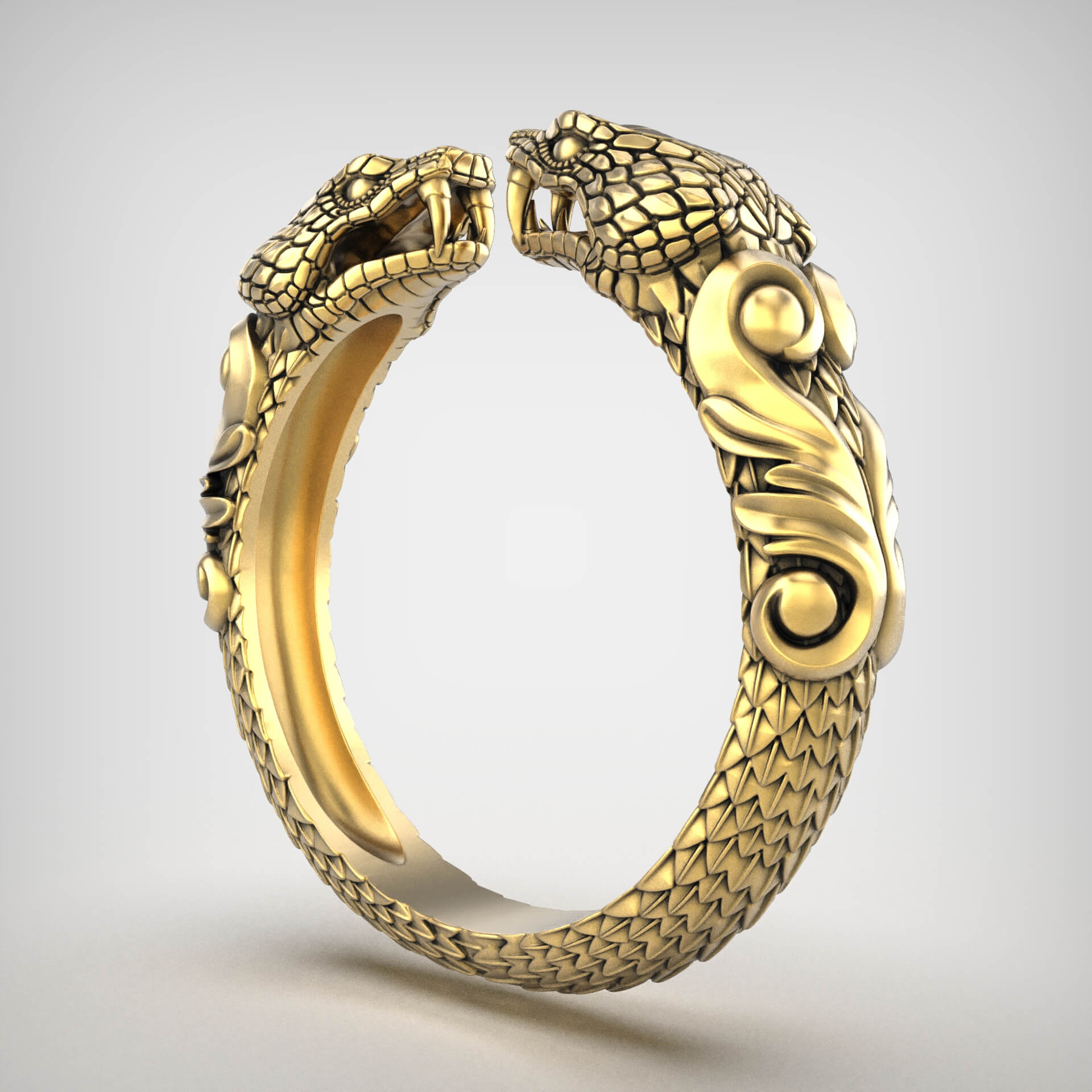 Jewel Ring R163 - 3D Print Model by Kickonster