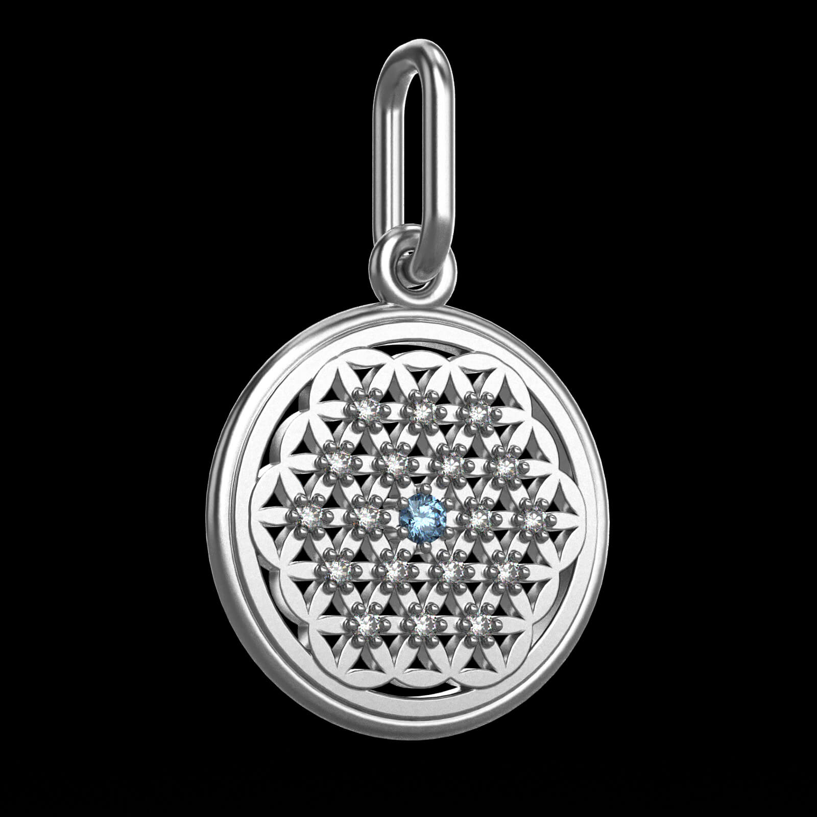 Pendant P133 - 3D Model by Kickonster