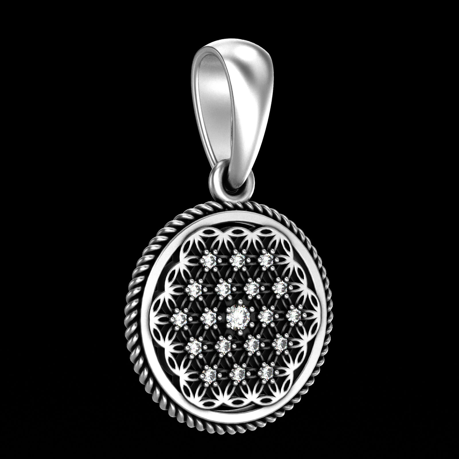 Pendant P133 - 3D Model by Kickonster