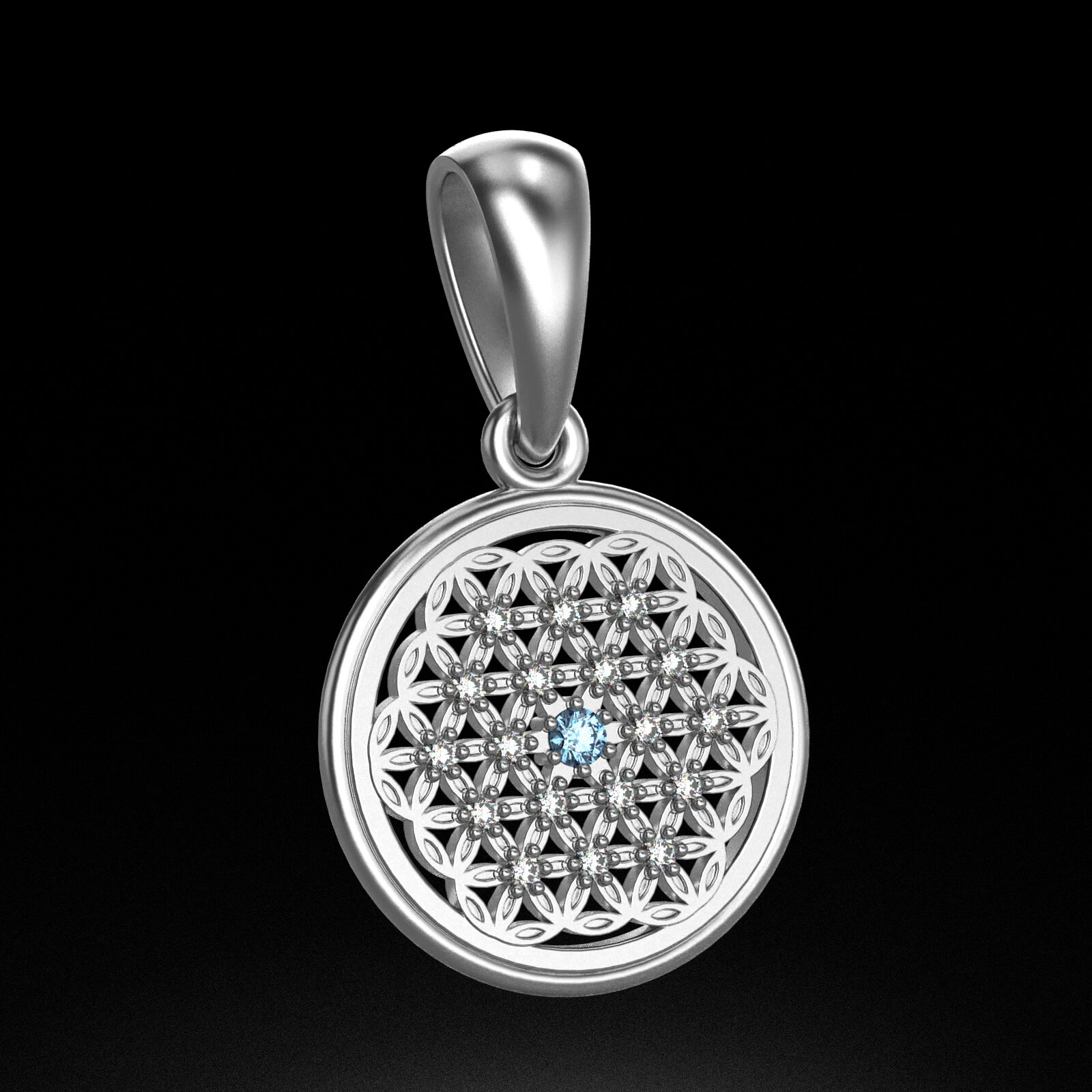 Pendant P133 - 3D Model by Kickonster