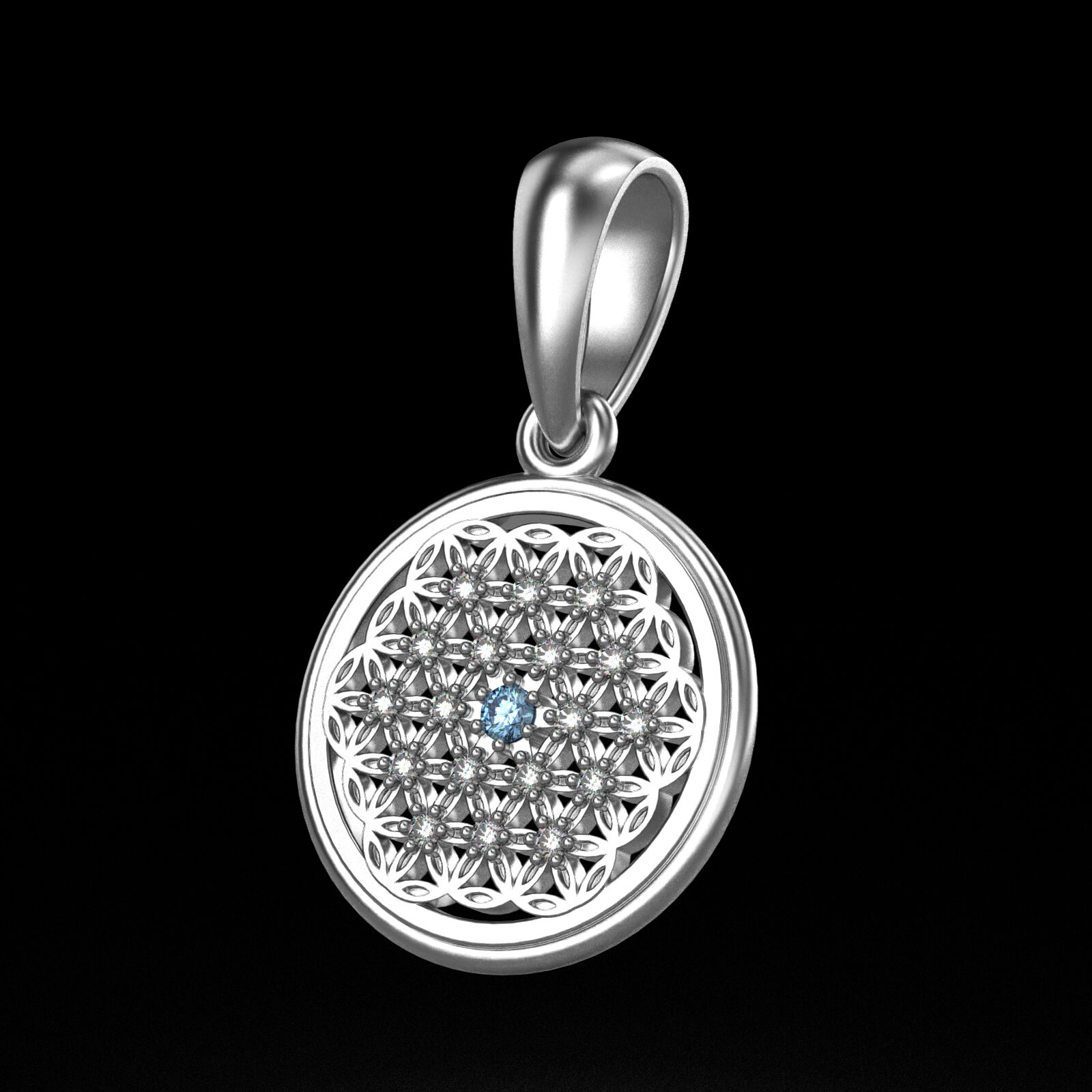 Pendant P133 - 3D Model by Kickonster