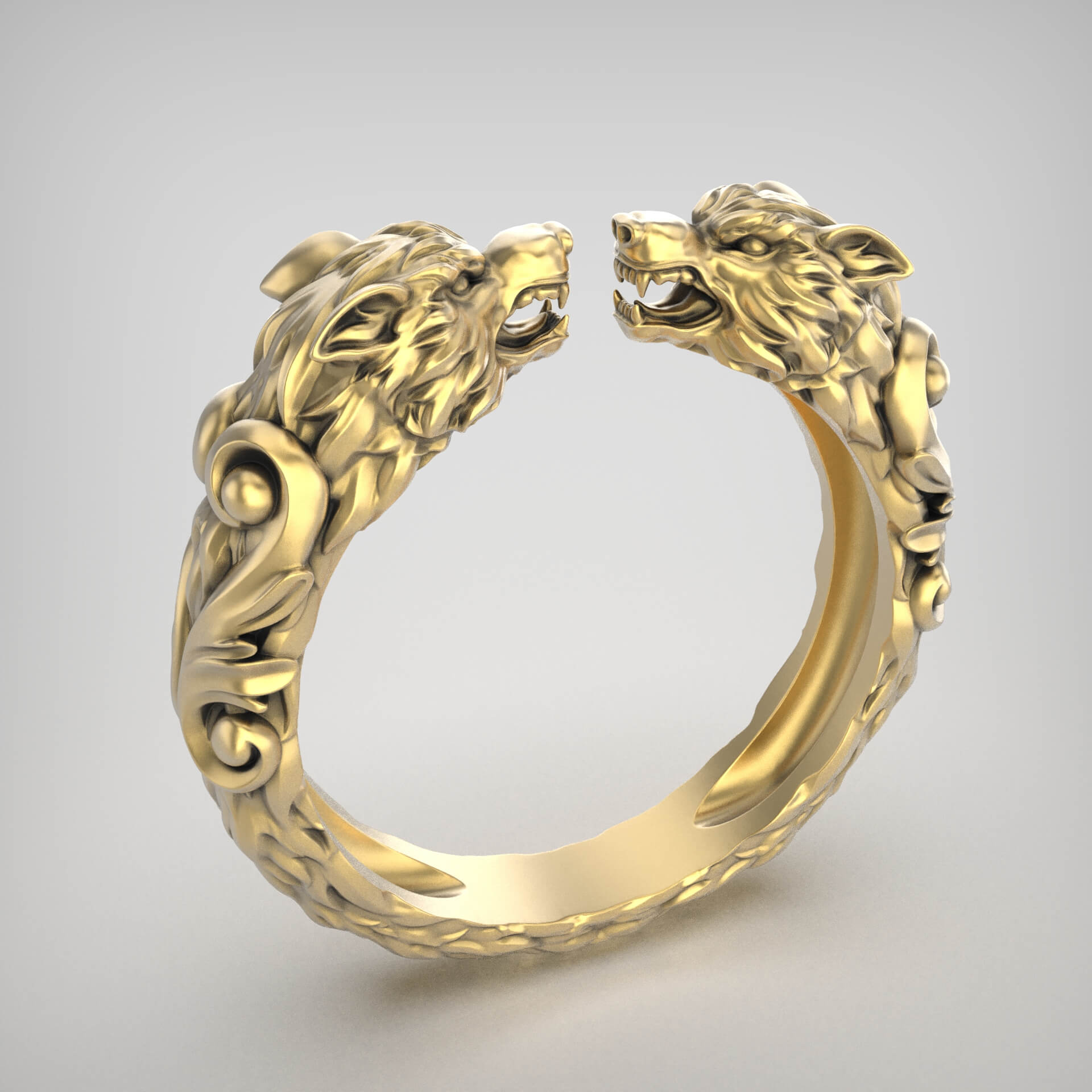 Ring Without R Ring R175 (Without Rings in The Teeth) - 3D Print Model by Kickonster