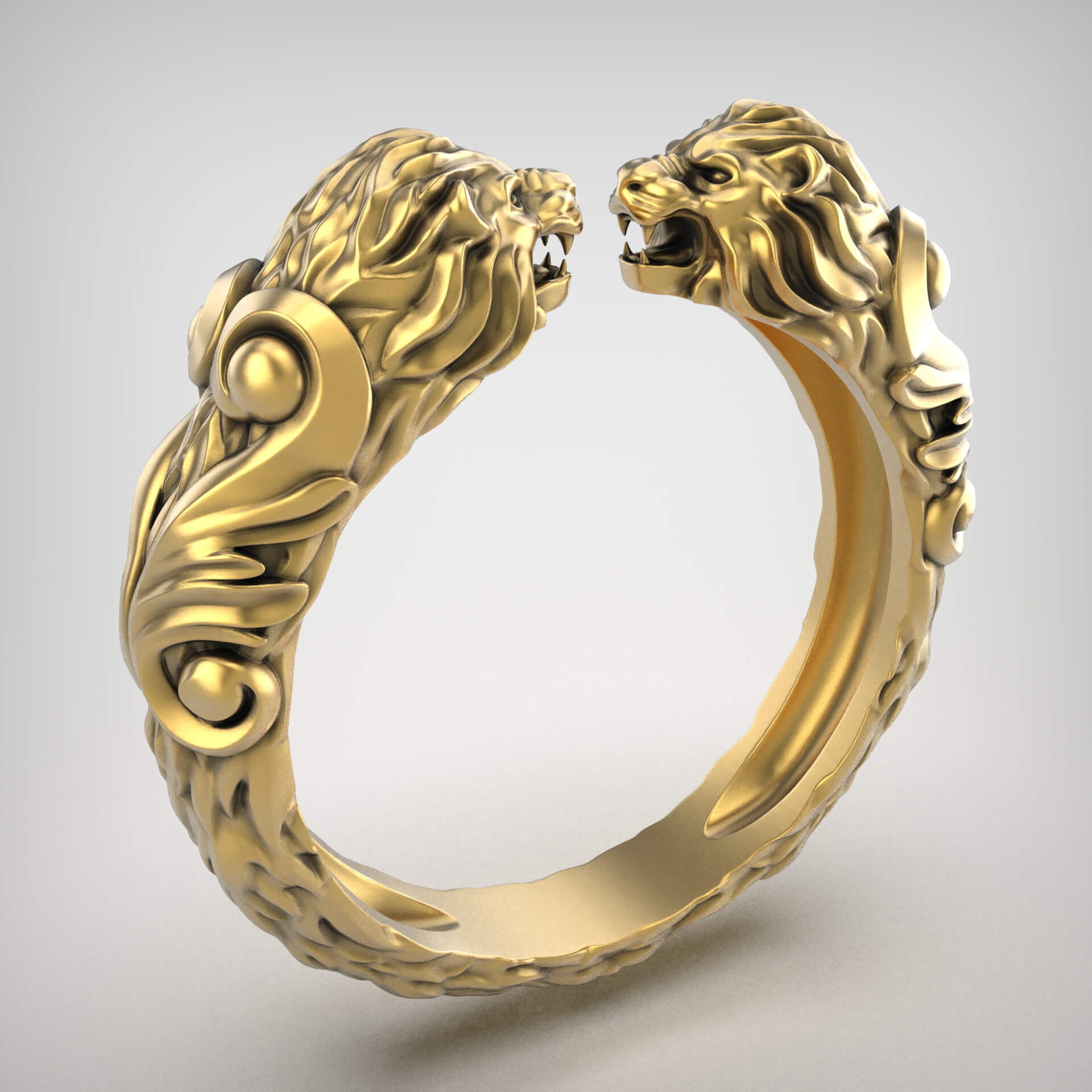 Ring R177 (20 Animals) - 3D Print Model by Kickonster