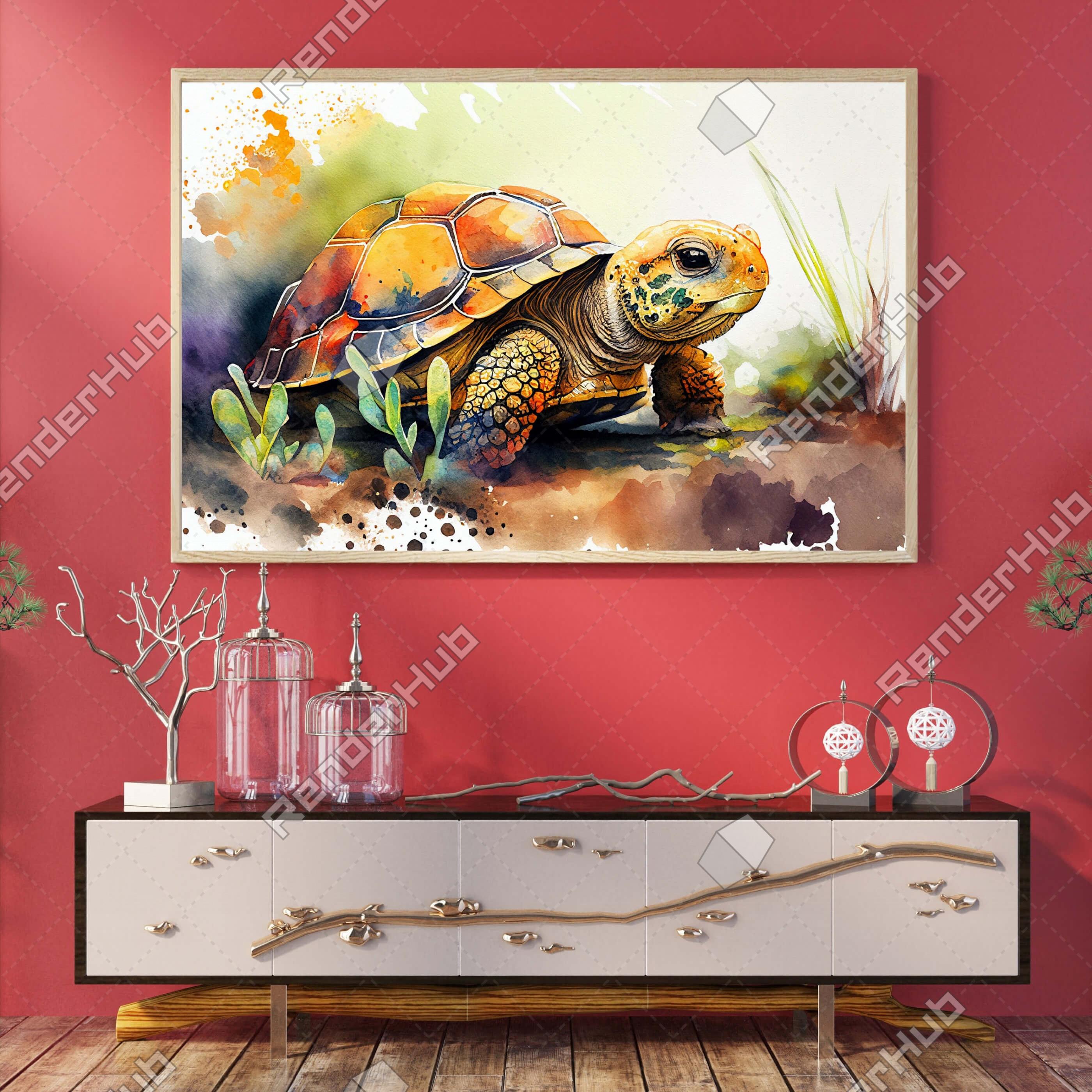 Cute Baby Animal Art Stock Image by kimlong070809