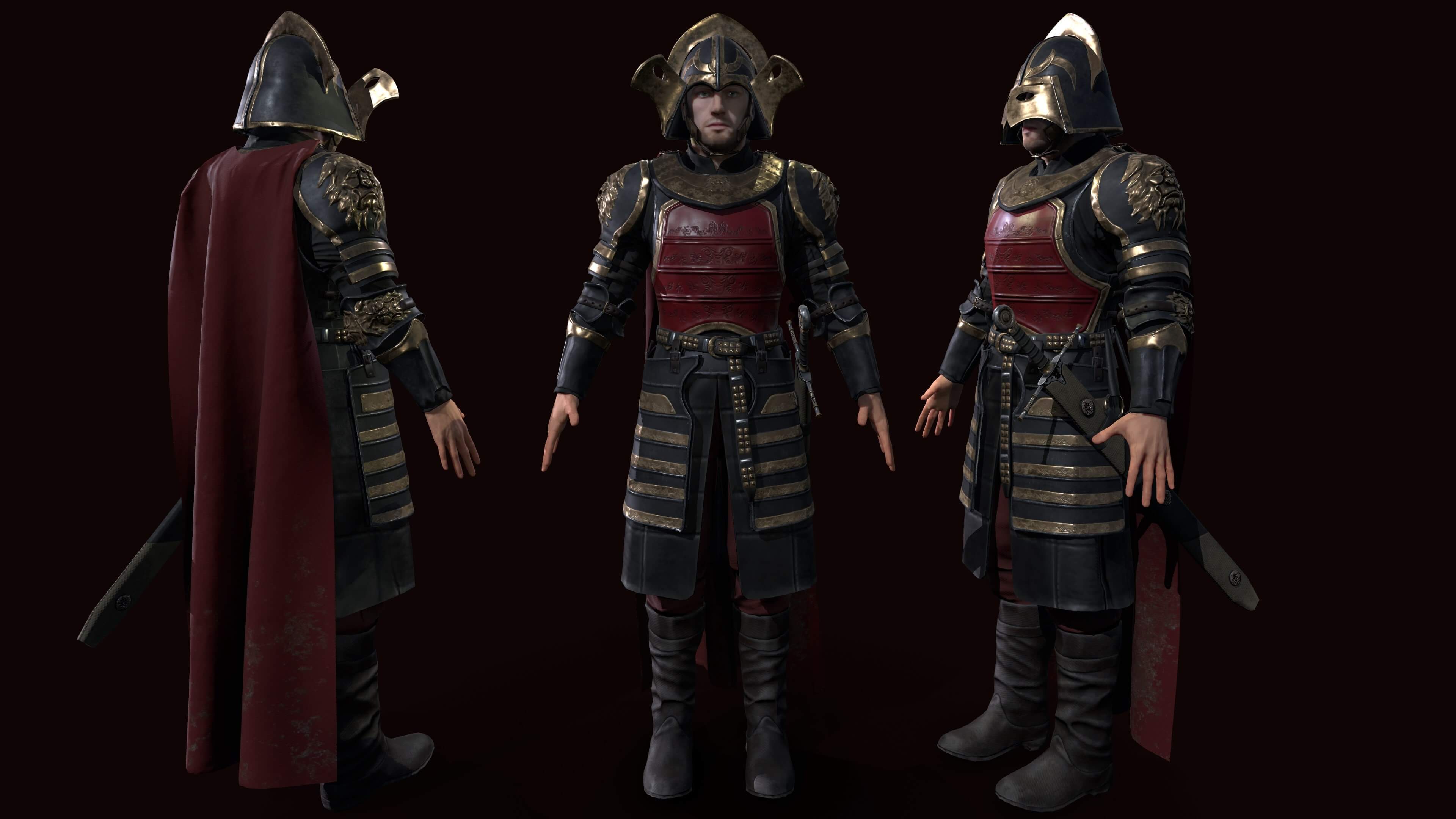 Lannister officer 3D Render | RenderHub Gallery