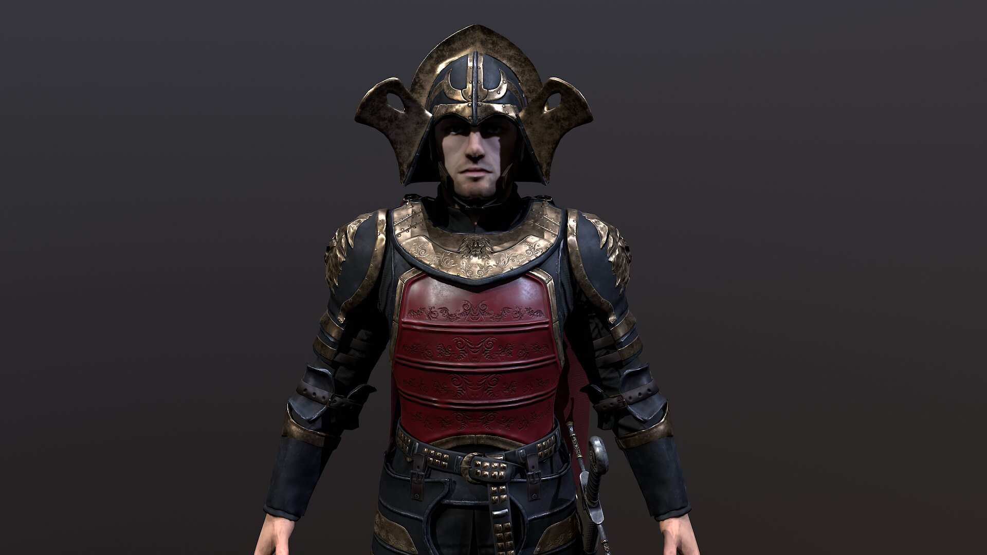 Lannister Officer - 3D Model by KirTheGreat