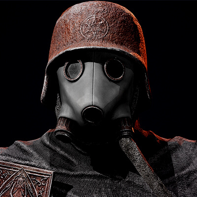 Post-apocalyptic cultist by KirTheGreat