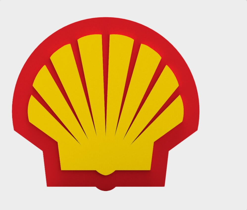 Shell Logos 1 & 2 - 3D Model by KMA