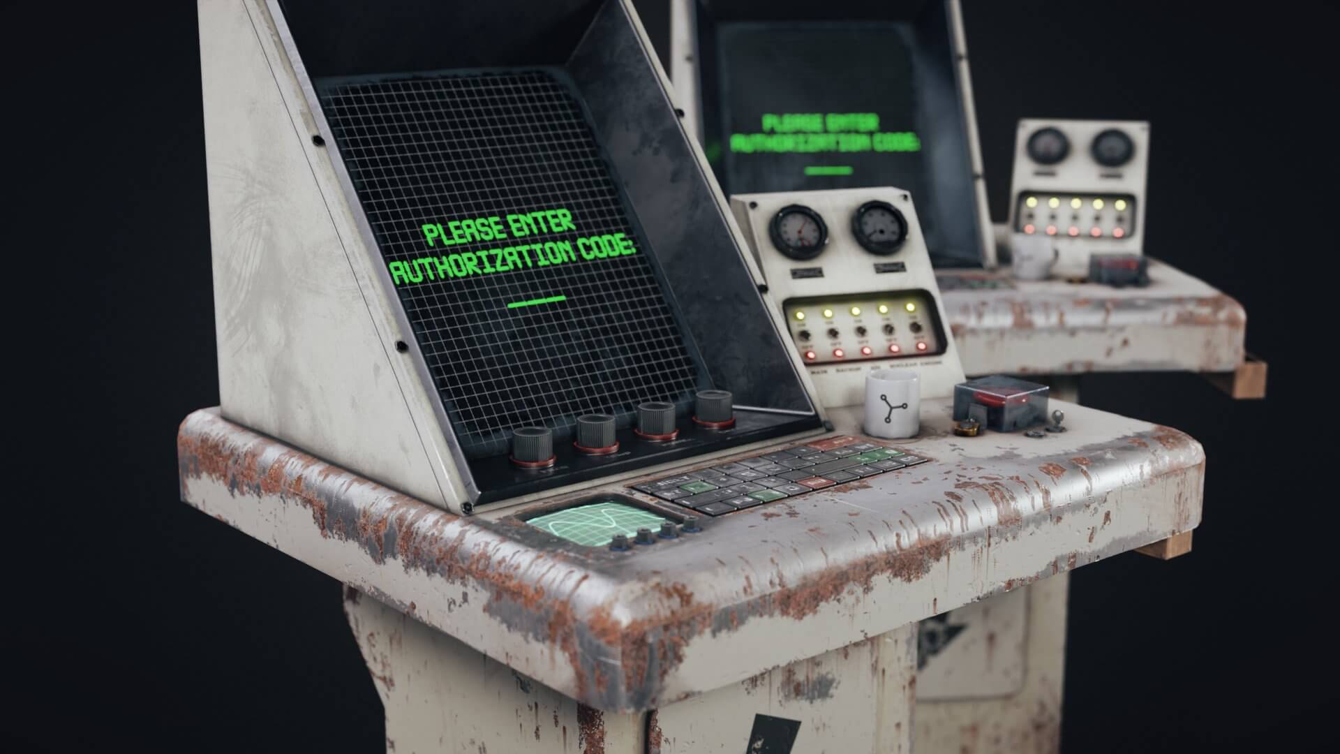 Old Terminal - 3D Model by knockcg